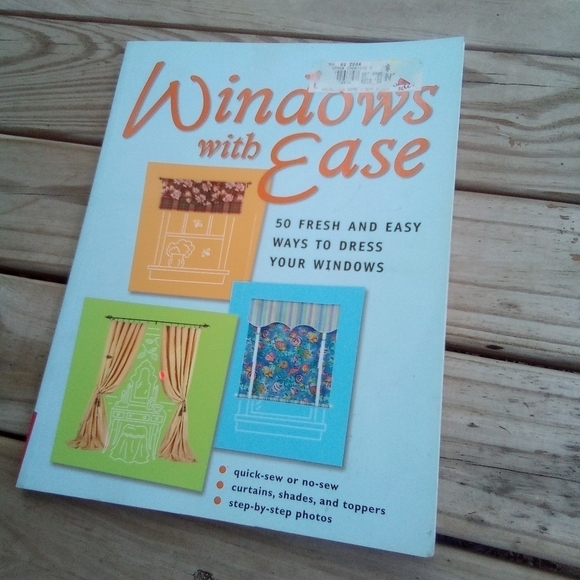 Windows With Ease: 50 Fresh & Easy Ways to Decorate Your Windows Curtains Drapes - Picture 1 of 4